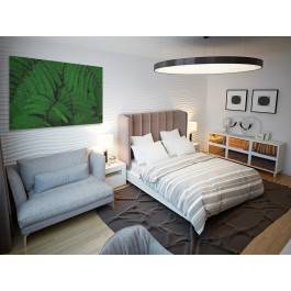 Soczyste zielenie - fotoobraz do salonu - 120x80 cm