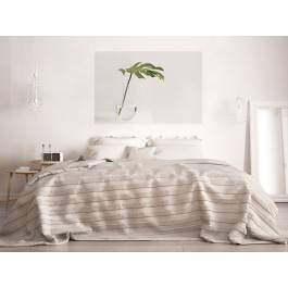 Studium zieleni - fotoobraz do sypialni - 120x80 cm