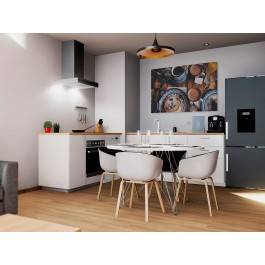 Rodzinny dom - fotoobraz do kuchni - 120x80 cm