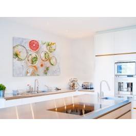 Orzeźwiające smoothie - fotoobraz do kuchni - 120x80 cm