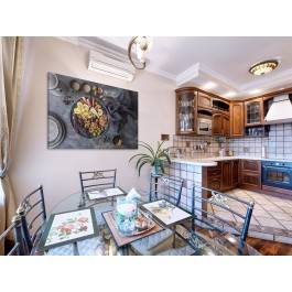 Wystawna przystawka - fotoobraz do kuchni - 120x80 cm