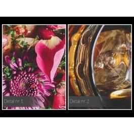 Kolacja we dwoje - fotoobraz do kuchni - 120x80 cm