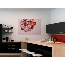 Smoczy owoc - fotoobraz do kuchni - 120x80 cm