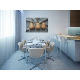 Piżmowe dynie - fotoobraz do kuchni - 120x80 cm