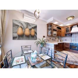 Piżmowe dynie - fotoobraz do kuchni - 120x80 cm