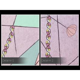 Dmuchawce, latawce, wiatr... - nowoczesny obraz na płótnie - 120x80 cm