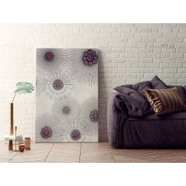 Promienie nadziei - nowoczesny obraz na płótnie - 120x80 cm