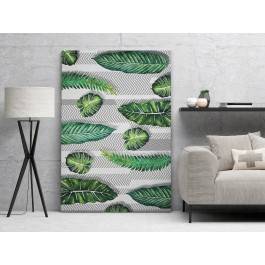 Zielono mi - nowoczesny obraz do salonu - 120x80 cm Zielono mi - nowoczesny obraz do salonu - 120x80 cm