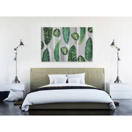 Zielono mi - nowoczesny obraz do salonu - 120x80 cm Zielono mi - nowoczesny obraz do salonu - 120x80 cm