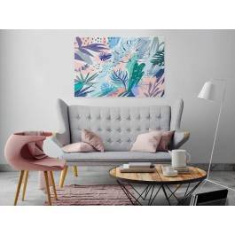 Pustynne noce - nowoczesny obraz na płótnie - 120x80 cm Pustynne noce - nowoczesny obraz na płótnie - 120x80 cm