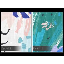 Pustynne noce - nowoczesny obraz na płótnie - 120x80 cm Pustynne noce - nowoczesny obraz na płótnie - 120x80 cm