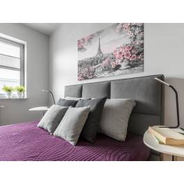 Paryskie dnie - nowoczesny obraz na płótnie - 120x80 cm