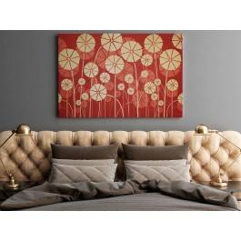 Parasolki - nowoczesny obraz na płótnie - 120x80 cm Parasolki - nowoczesny obraz na płótnie - 120x80 cm