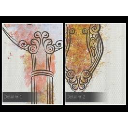 Smaczna para  - nowoczesny obraz na płótnie - 120x80 cm