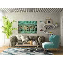 Irlandzka saga - nowoczesny obraz na płótnie - 120x80 cm