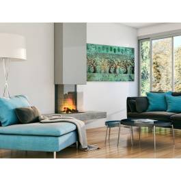 Irlandzka saga - nowoczesny obraz na płótnie - 120x80 cm