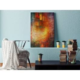 Ład i chaos - nowoczesny obraz na płótnie - 120x80 cm Ład i chaos - nowoczesny obraz na płótnie - 120x80 cm