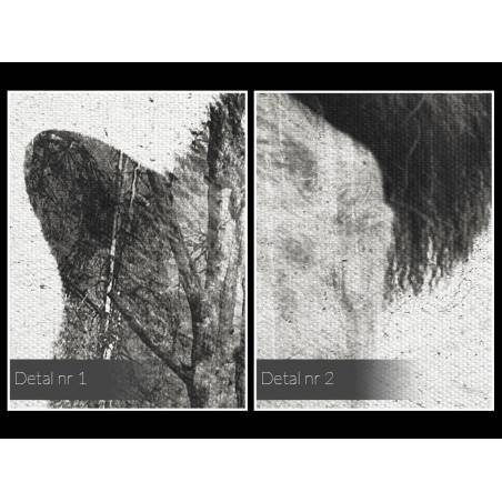 Leśna wataha - nowoczesny obraz na płótnie - 120x80 cm