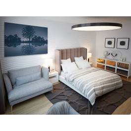 Noc spadających gwiazd - nowoczesny obraz na płótnie - 120x80 cm Noc spadających gwiazd - nowoczesny obraz na płótnie - 120x80 cm