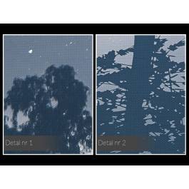 Noc spadających gwiazd - nowoczesny obraz na płótnie - 120x80 cm Noc spadających gwiazd - nowoczesny obraz na płótnie - 120x80 cm