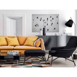 Hyde Park - nowoczesny obraz na płótnie - 120x80 cm