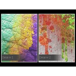 Kolorowych słów - nowoczesny obraz do salonu - 120x80 cm Kolorowych słów - nowoczesny obraz do salonu - 120x80 cm