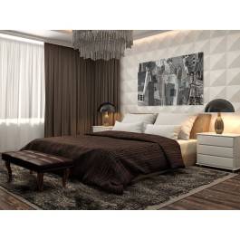 Szklane domy - nowoczesny obraz na płótnie - 120x80 cm Szklane domy - nowoczesny obraz na płótnie - 120x80 cm