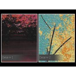 Po drugiej stronie tęczy - nowoczesny obraz na płótnie - 120x80 cm Po drugiej stronie tęczy - nowoczesny obraz na płótnie - 120x80 cm