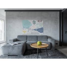 Jezioro marzeń - nowoczesny obraz na płótnie - 120x80 cm