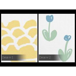 Jezioro marzeń - nowoczesny obraz na płótnie - 120x80 cm