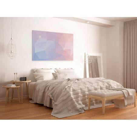 Fluoryt - nowoczesny obraz do sypialni - 120x80 cm