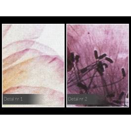 Pod maską niewinności - nowoczesny obraz na płótnie - 120x80 cm