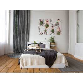 Szklane ogrody - nowoczesny obraz do sypialni - 120x80 cm