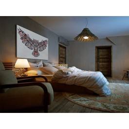 Indiańskie mądrości - nowoczesny obraz do sypialni - 120x80 cm