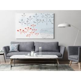 Na wonnej polanie - nowoczesny obraz na płótnie - 120x80 cm Na wonnej polanie - nowoczesny obraz na płótnie - 120x80 cm