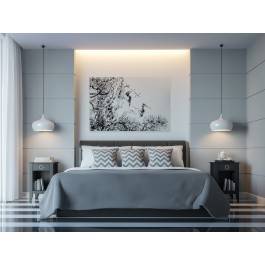Wojownicy pokoju - nowoczesny obraz do sypialni - 120x80 cm