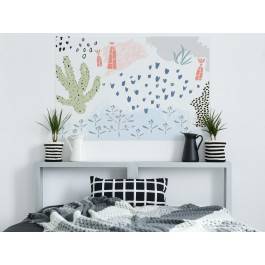 Pustynne bogactwo - nowoczesny obraz do sypialni - 120x80 cm