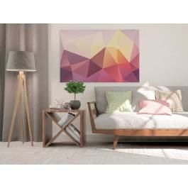 Purpuryt - nowoczesny obraz na płótnie - 120x80 cm Purpuryt - nowoczesny obraz na płótnie - 120x80 cm
