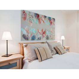Zaczarowany ogród - nowoczesny obraz do sypialni - 120x80 cm