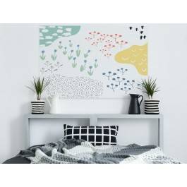 Kraina trzech stawów - nowoczesny obraz na płótnie - 120x80 cm