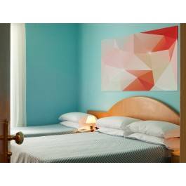 Kwarc - nowoczesny obraz na płótnie - 120x80 cm