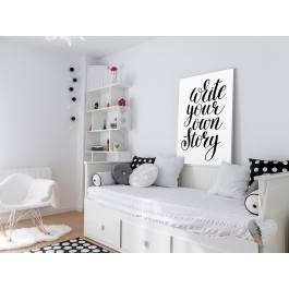 Write your own story - nowoczesny obraz do sypialni - 50x70 cm