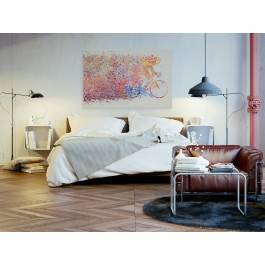 Peleton - nowoczesny obraz na płótnie - 120x80 cm Peleton - nowoczesny obraz na płótnie - 120x80 cm