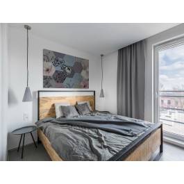 Aksamitne dygresje - nowoczesny obraz na płótnie - 120x80 cm Aksamitne dygresje - nowoczesny obraz na płótnie - 120x80 cm