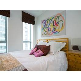 Olimpijski spokój - nowoczesny obraz na płótnie - 120x80 cm