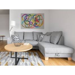 Olimpijski spokój - nowoczesny obraz na płótnie - 120x80 cm