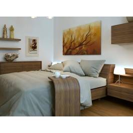 W płomieniach złudzeń - nowoczesny obraz do sypialni - 120x80 cm W płomieniach złudzeń - nowoczesny obraz do sypialni - 120x80 cm