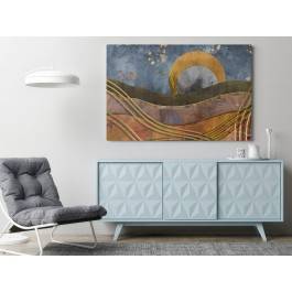 Kołysanka - nowoczesny obraz na płótnie - 120x80 cm