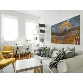 Kołysanka - nowoczesny obraz na płótnie - 120x80 cm