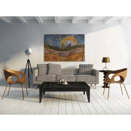 Kołysanka - nowoczesny obraz na płótnie - 120x80 cm